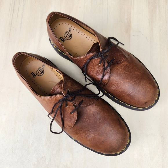 Men's Dr. Martens Leather 1461 Abandon Shoes - Size US 10 M - Picture 3 of 13